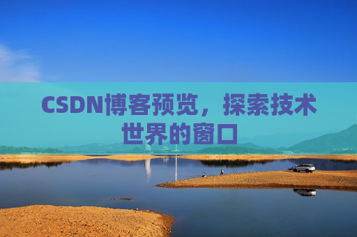 CSDN博客预览，探索技术世界的窗口